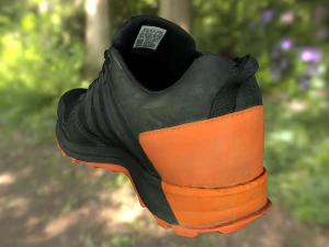 adidas sneaker shoe low-poly 3D Model
