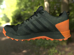 adidas sneaker shoe low-poly 3D Model