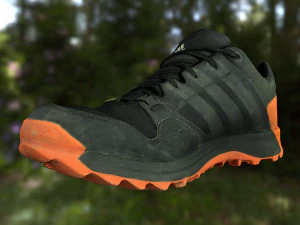 adidas sneaker shoe low-poly 3D Model