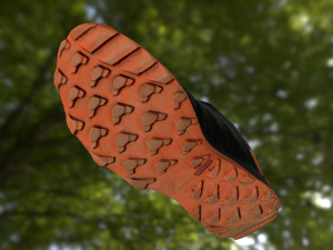 adidas sneaker shoe low-poly Modello 3D