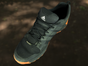 adidas sneaker shoe low-poly Modello 3D