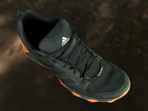 adidas sneaker shoe low-poly Modello 3D