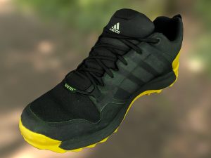 adidas sneaker shoe low poly 3D Modell in Kleidung 3DExport