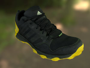 adidas sneaker shoe low-poly Modèle 3D