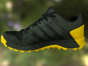 adidas sneaker shoe low-poly Modèle 3D