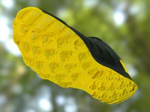 adidas sneaker shoe low-poly 3D Model