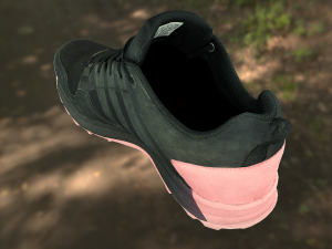 adidas sneaker shoe low-poly Modelo 3D