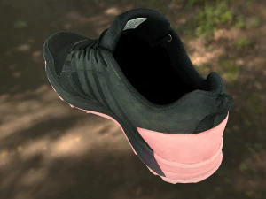 adidas sneaker shoe low-poly 3D Model