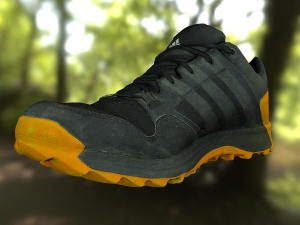 adidas sneaker shoe low-poly Modello 3D