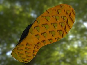 adidas sneaker shoe low-poly Modello 3D