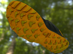 adidas sneaker shoe low-poly 3D Model