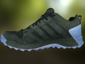 adidas sneaker shoe low-poly 3D 모델