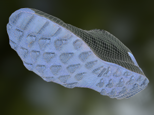 adidas sneaker shoe low-poly 3D 모델