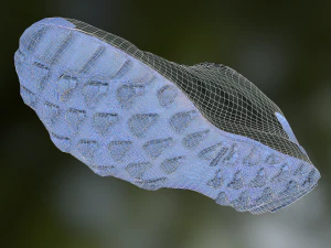adidas sneaker shoe low-poly 3D Model