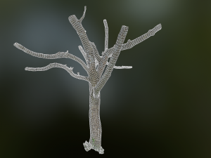 tree low poly model Modelo 3D