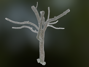 tree low poly model Modelo 3D
