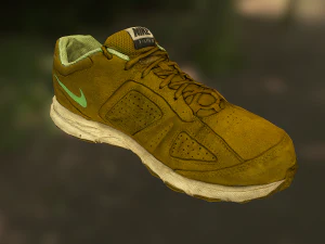 worn nike shoe low poly 3D Model