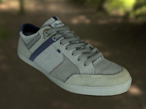 sneaker shoe low poly 3D Модель