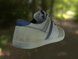 sneaker shoe low poly 3D Модель