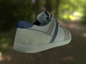 sneaker shoe low poly 3D Model