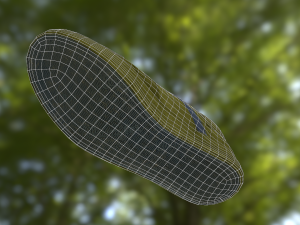 sneaker shoe low poly Modèle 3D