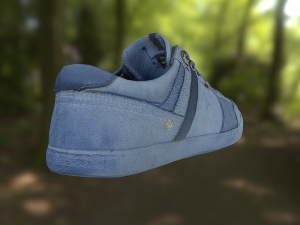 sneaker shoe low poly 3D Model