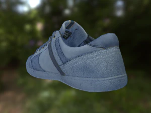 sneaker shoe low poly 3D Model