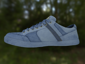sneaker shoe low poly 3D Model