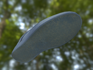 sneaker shoe low poly 3D Model