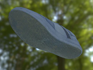 sneaker shoe low poly 3D Model