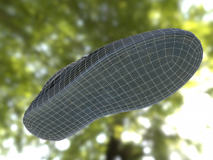 sneaker shoe low poly 3D Model