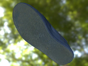 sneaker shoe low poly 3D Model