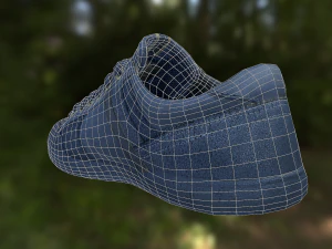 sneaker shoe low poly 3D Model
