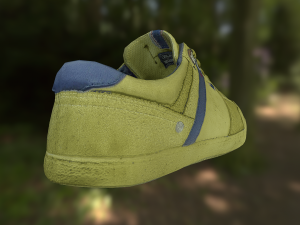 sneaker shoe low poly 3D Modell