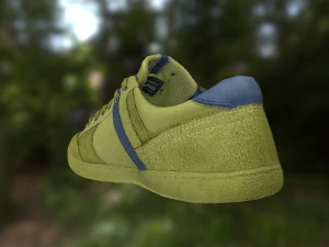 sneaker shoe low poly 3D Model