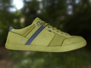 sneaker shoe low poly 3D Model