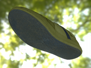 sneaker shoe low poly 3D Modell