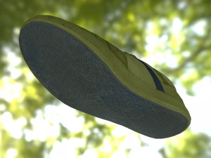 sneaker shoe low poly 3D Model