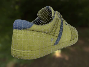 sneaker shoe low poly 3D Model