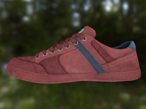 sneaker shoe low poly Modèle 3D