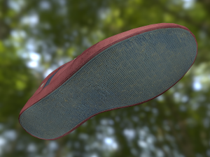 sneaker shoe low poly Modèle 3D