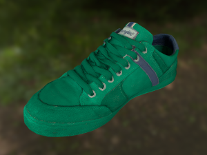sneaker shoe low poly 3D Модель