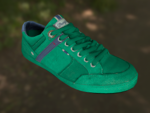 sneaker shoe low poly 3D Model
