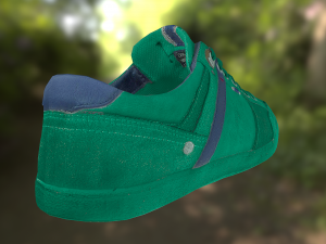 sneaker shoe low poly 3D Model