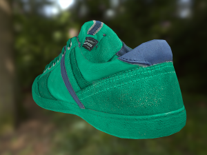 sneaker shoe low poly 3D Model