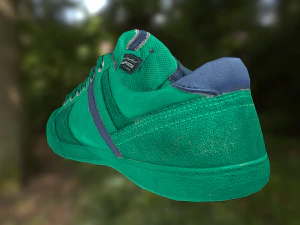 sneaker shoe low poly 3D Model