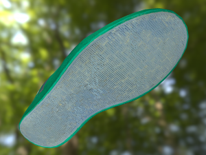 sneaker shoe low poly 3D Model