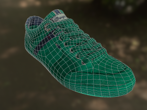 sneaker shoe low poly 3D Model