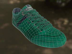 sneaker shoe low poly 3D Model
