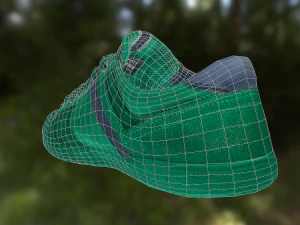 sneaker shoe low poly 3D Model